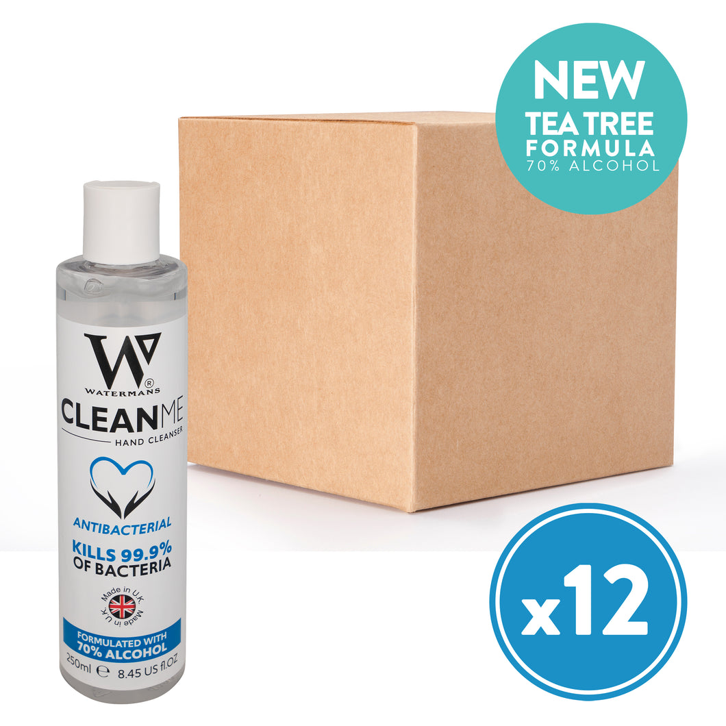 12 x 250ml CleanMe Alcohol Gel (PR)